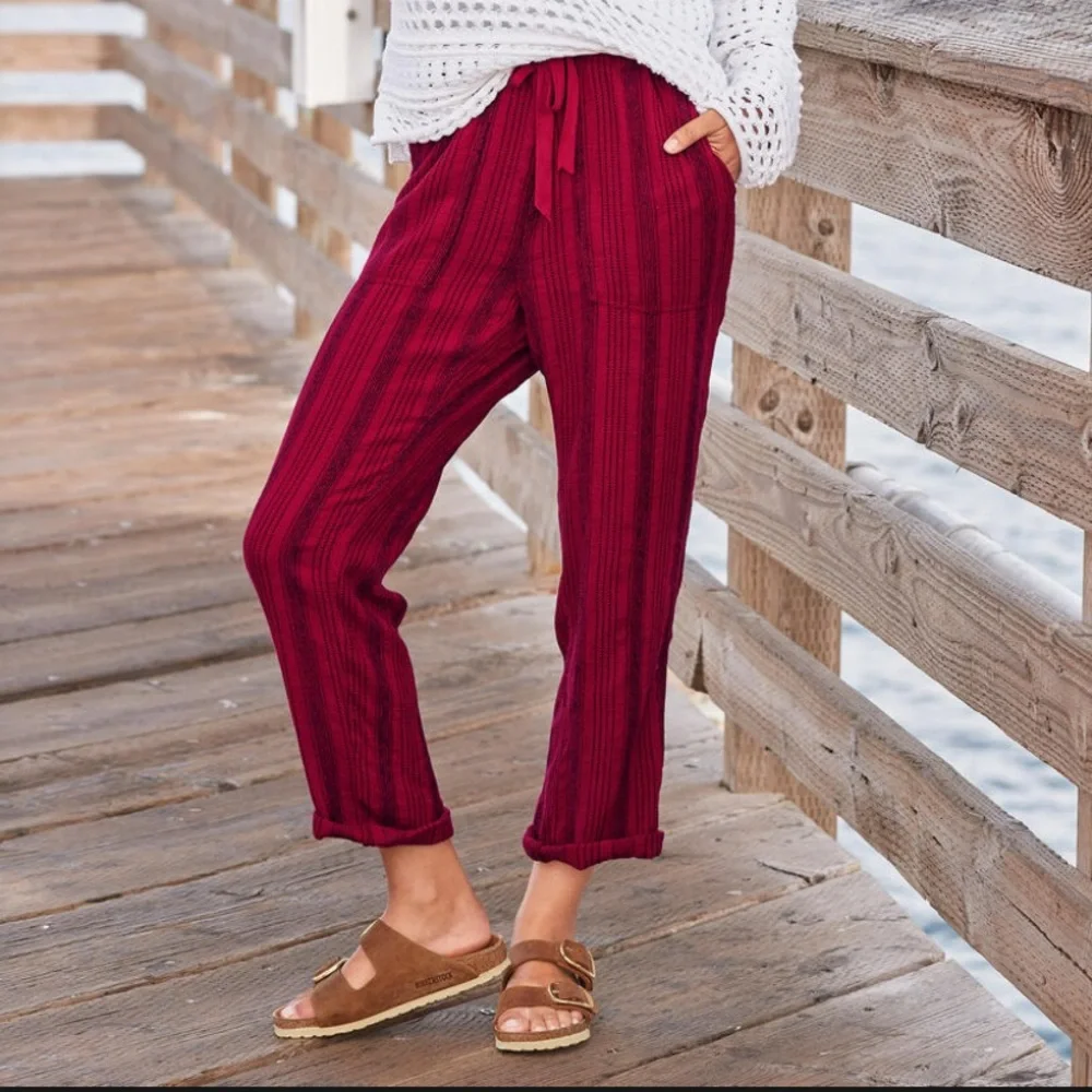 NWT Sundance Shobu Striped Pants - Picture 7 of 13